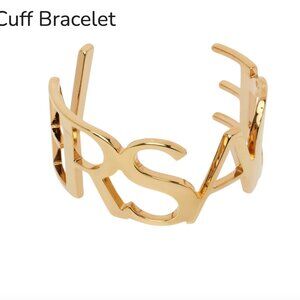 VERSACE gold cuff bracelet